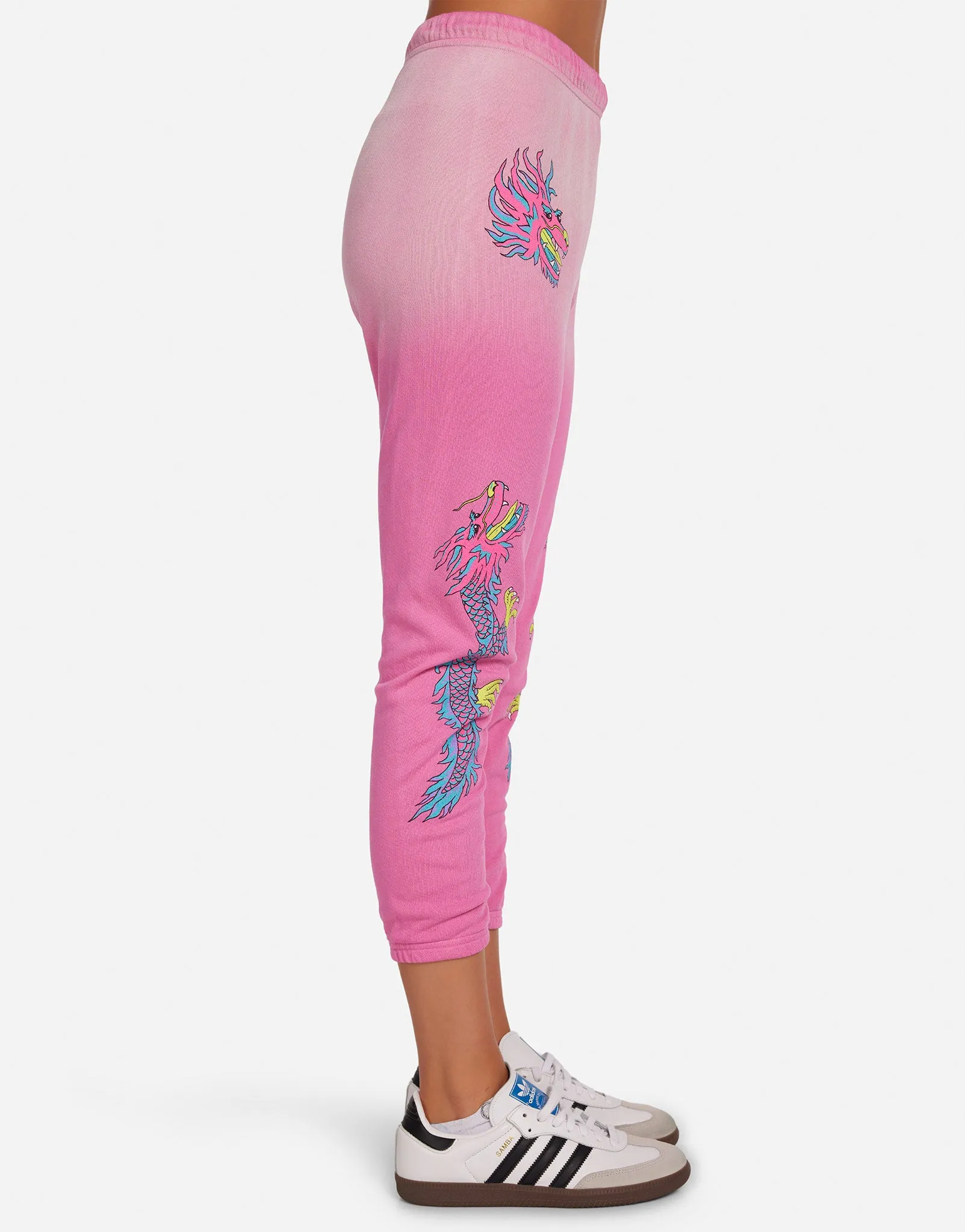 Alana Vintage Pink Dragon
