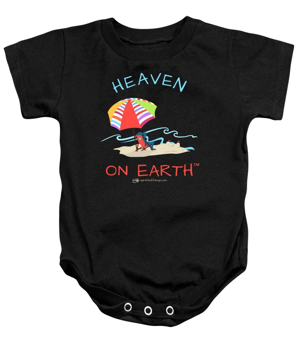 Beach Time Heaven On Earth - Baby Onesie