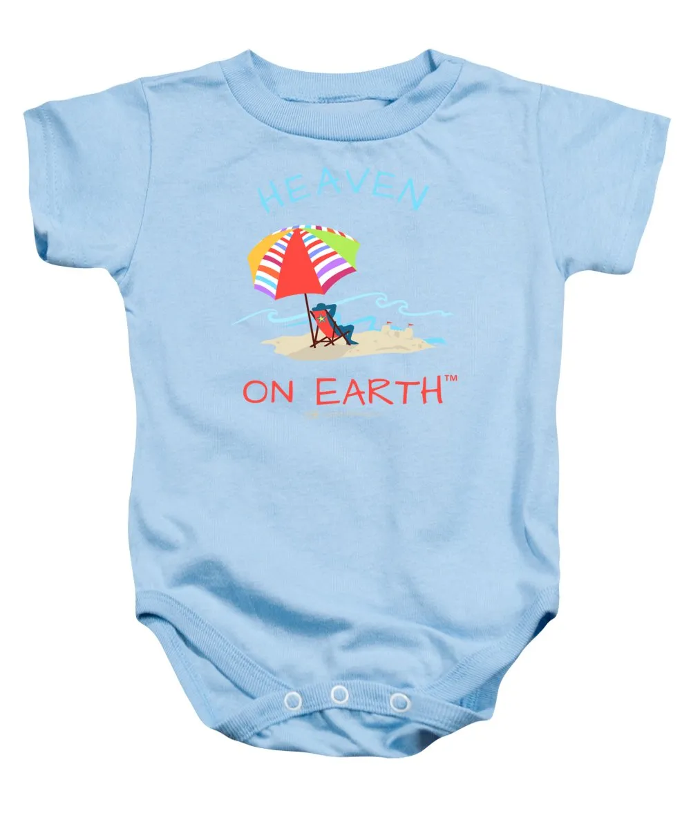 Beach Time Heaven On Earth - Baby Onesie