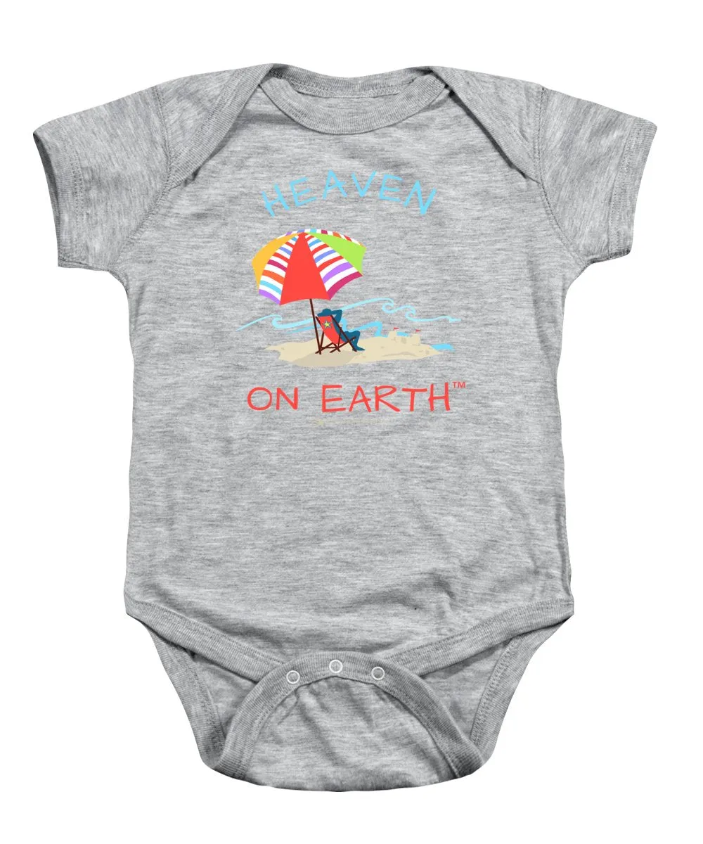 Beach Time Heaven On Earth - Baby Onesie