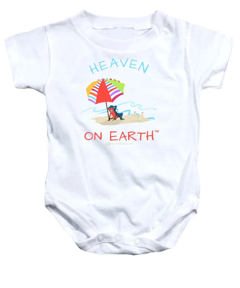 Beach Time Heaven On Earth - Baby Onesie