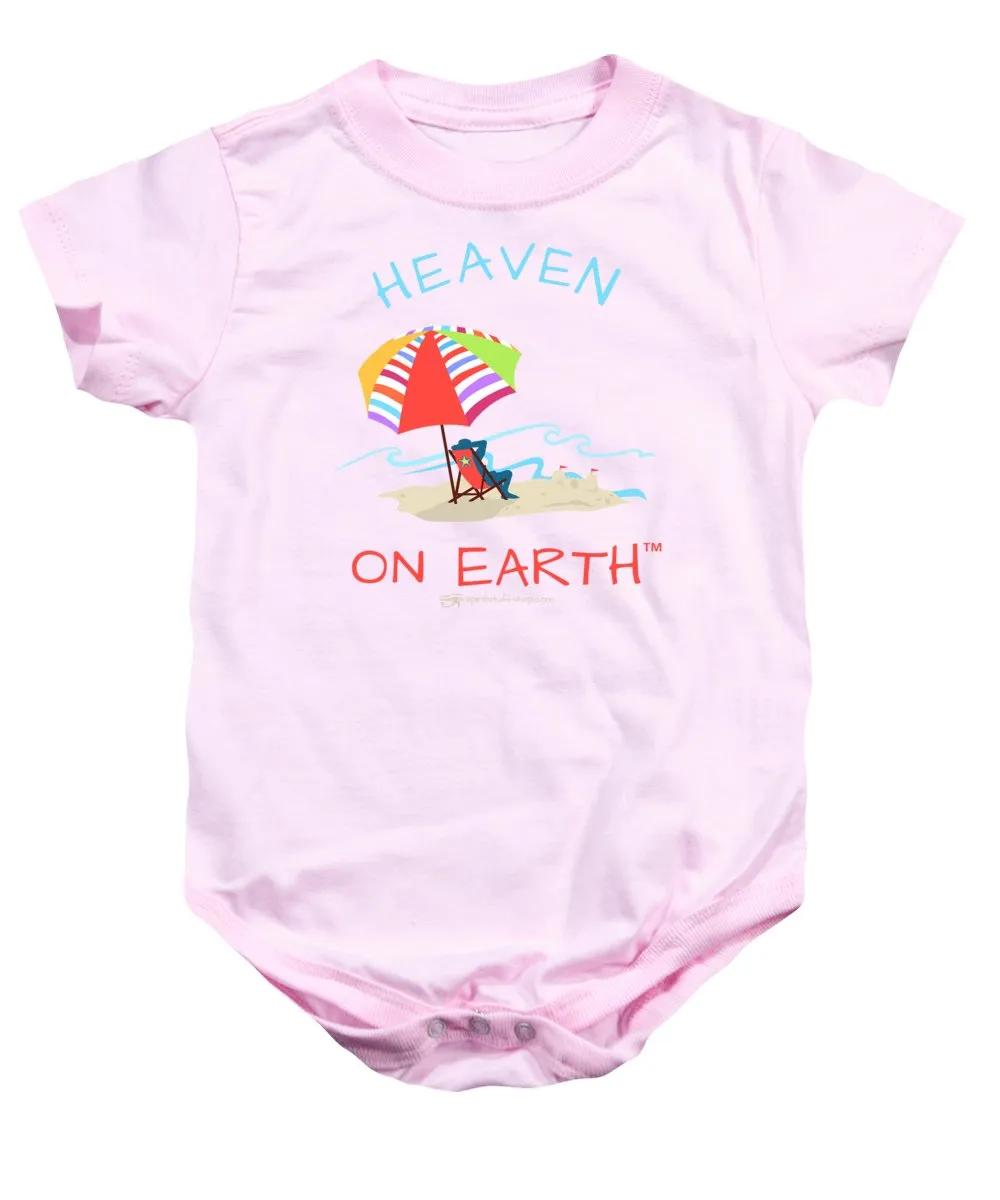 Beach Time Heaven On Earth - Baby Onesie