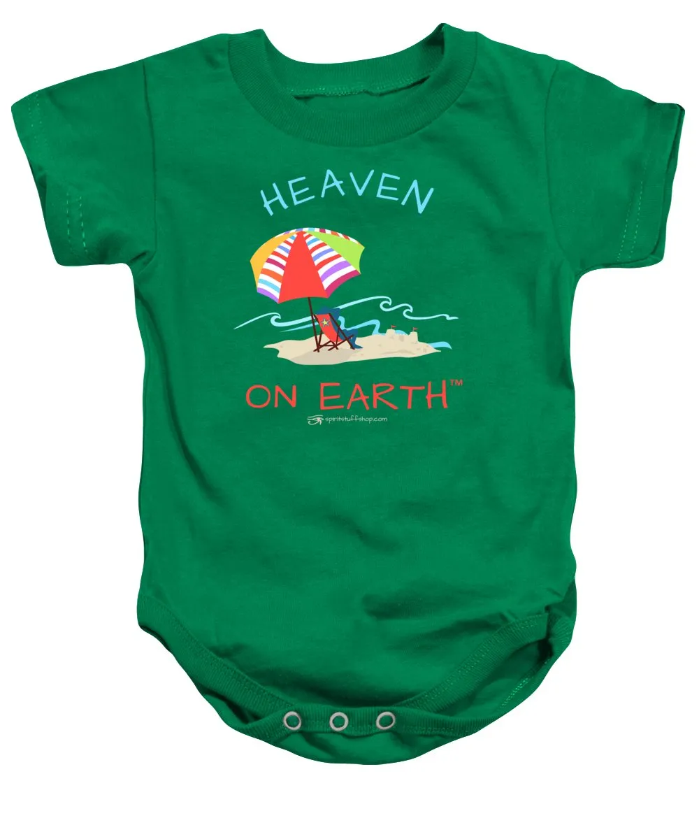 Beach Time Heaven On Earth - Baby Onesie
