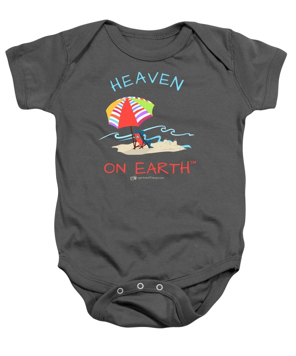 Beach Time Heaven On Earth - Baby Onesie