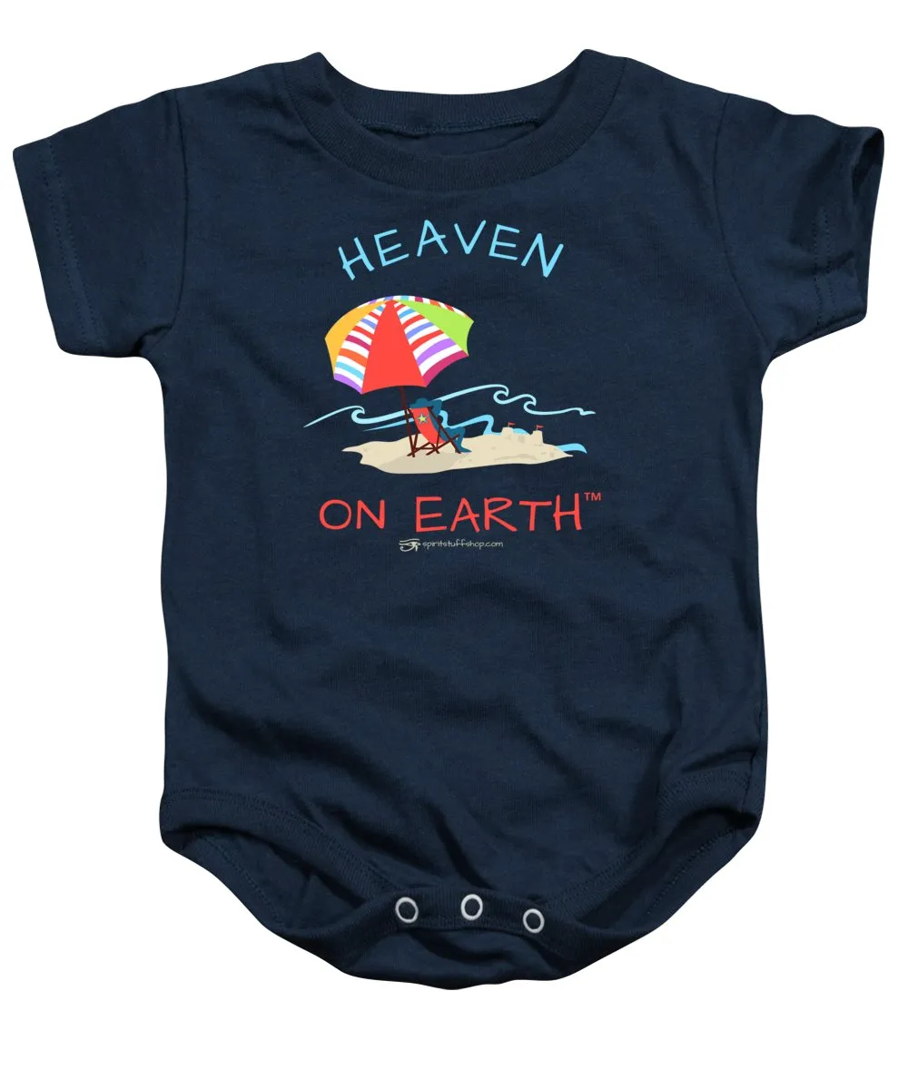 Beach Time Heaven On Earth - Baby Onesie