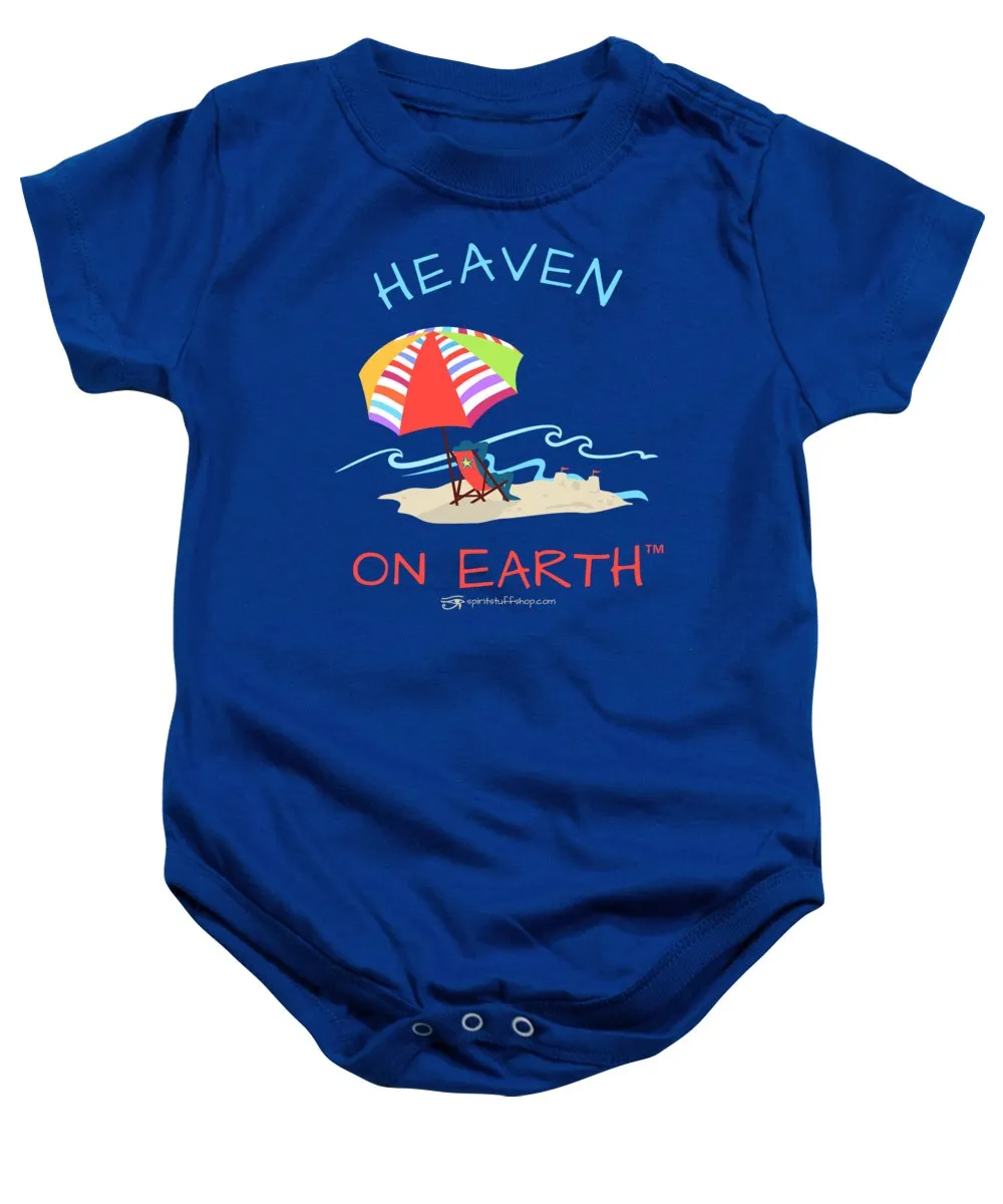 Beach Time Heaven On Earth - Baby Onesie