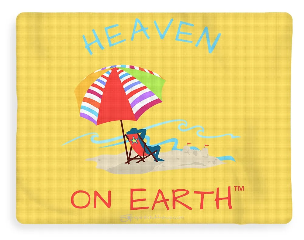 Beach Time Heaven On Earth - Blanket