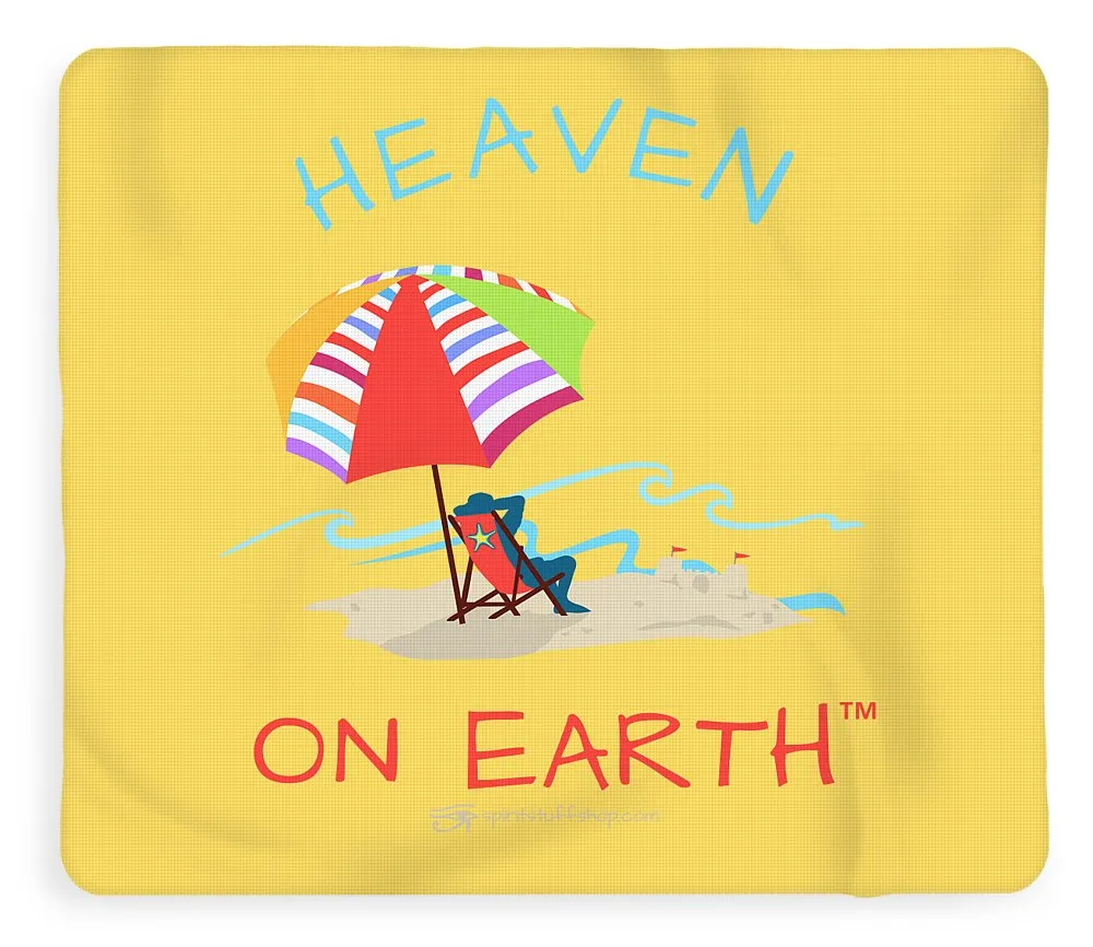 Beach Time Heaven On Earth - Blanket