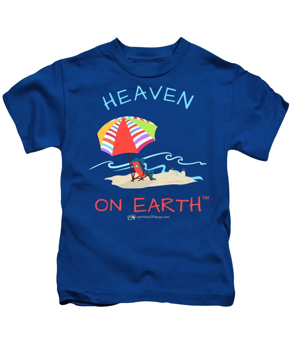 Beach Time Heaven On Earth - Kids T-Shirt