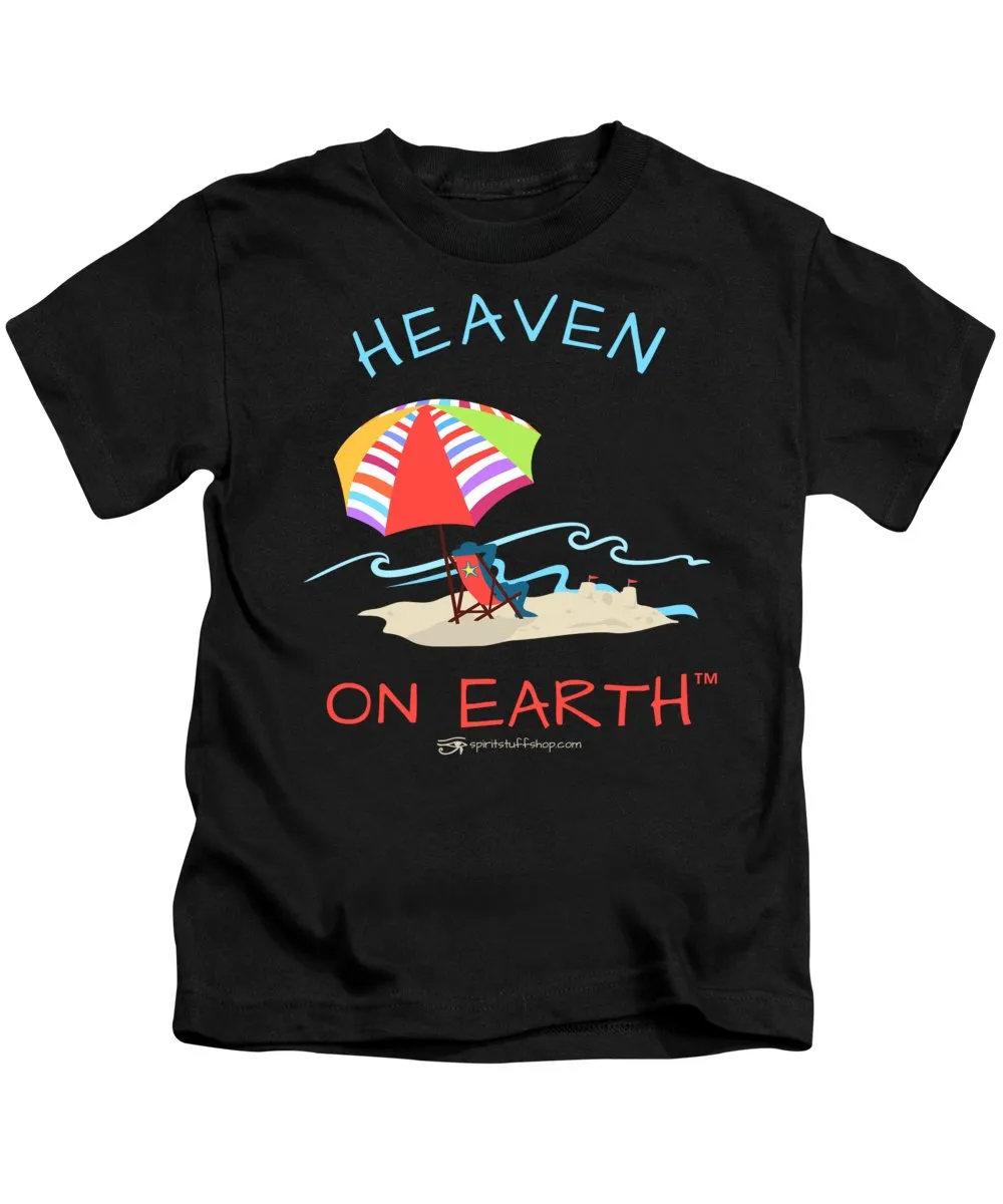 Beach Time Heaven On Earth - Kids T-Shirt
