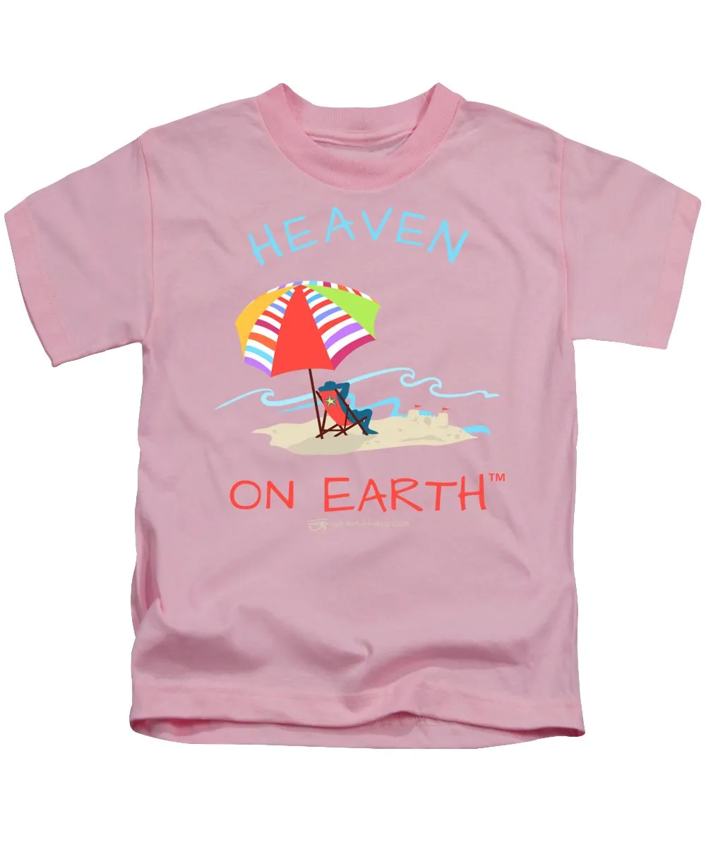 Beach Time Heaven On Earth - Kids T-Shirt