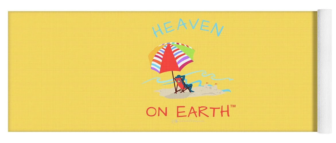 Beach Time Heaven On Earth - Yoga Mat
