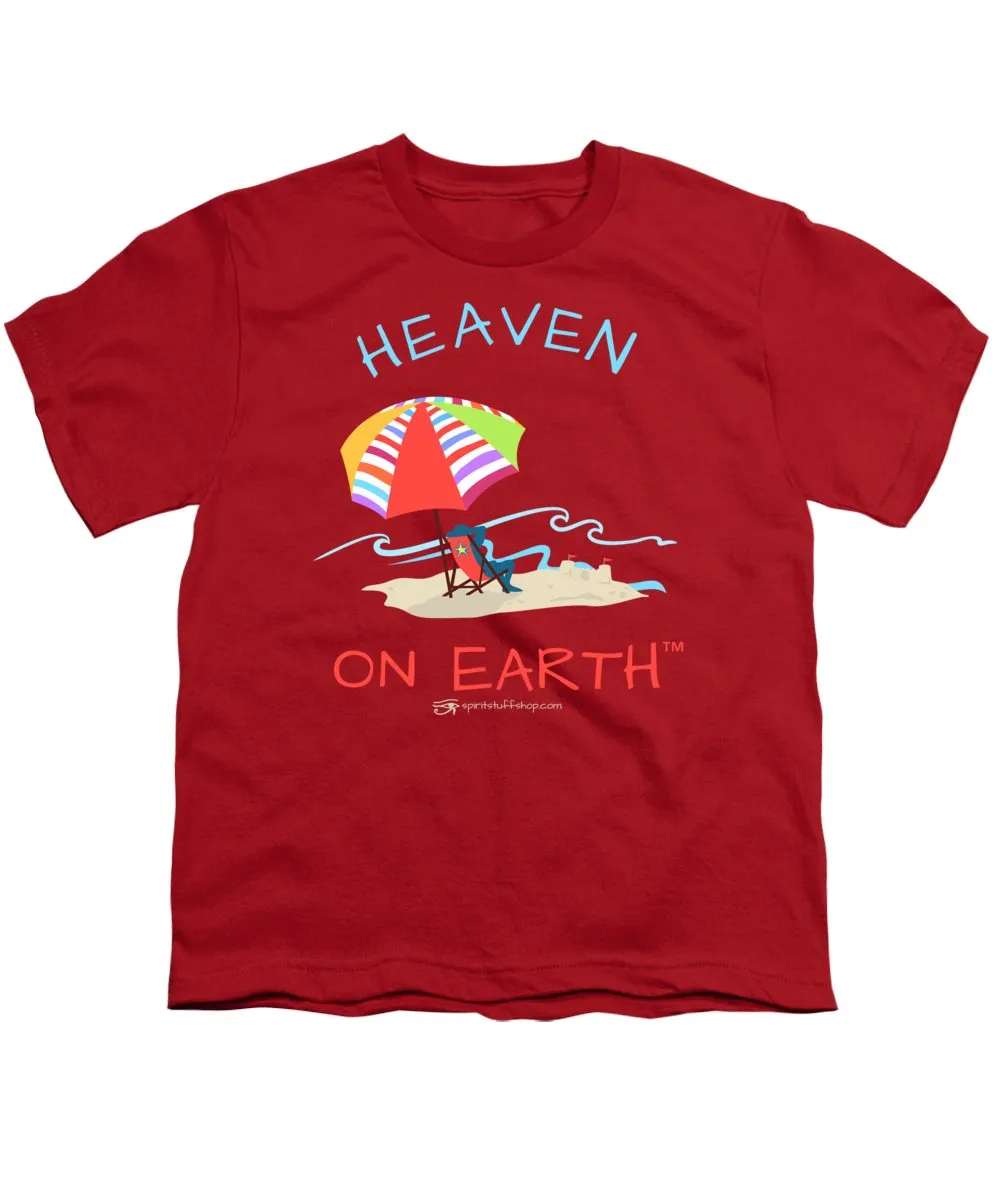 Beach Time Heaven On Earth - Youth T-Shirt