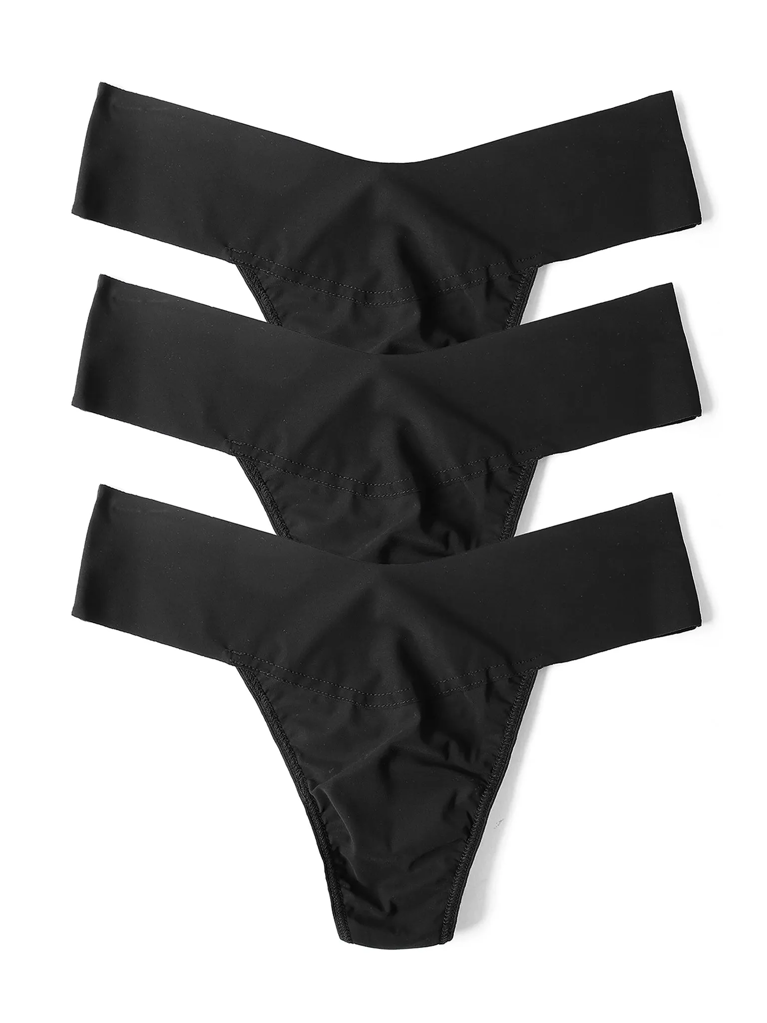 Breathesoft® Natural Rise Thong 3 Pack
