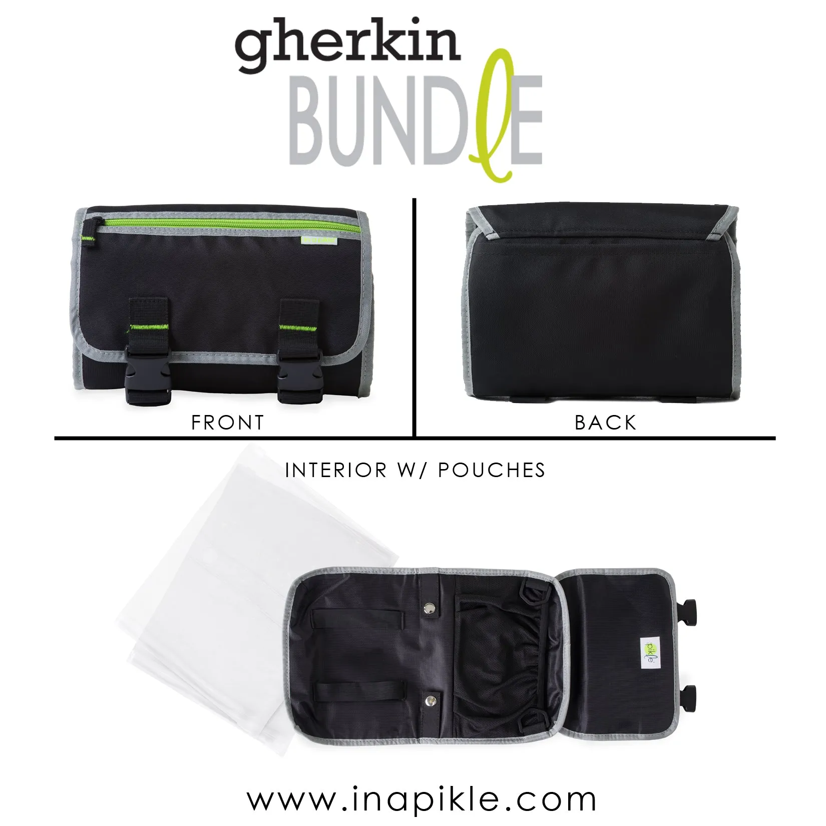 Bundle in Gherkin Black