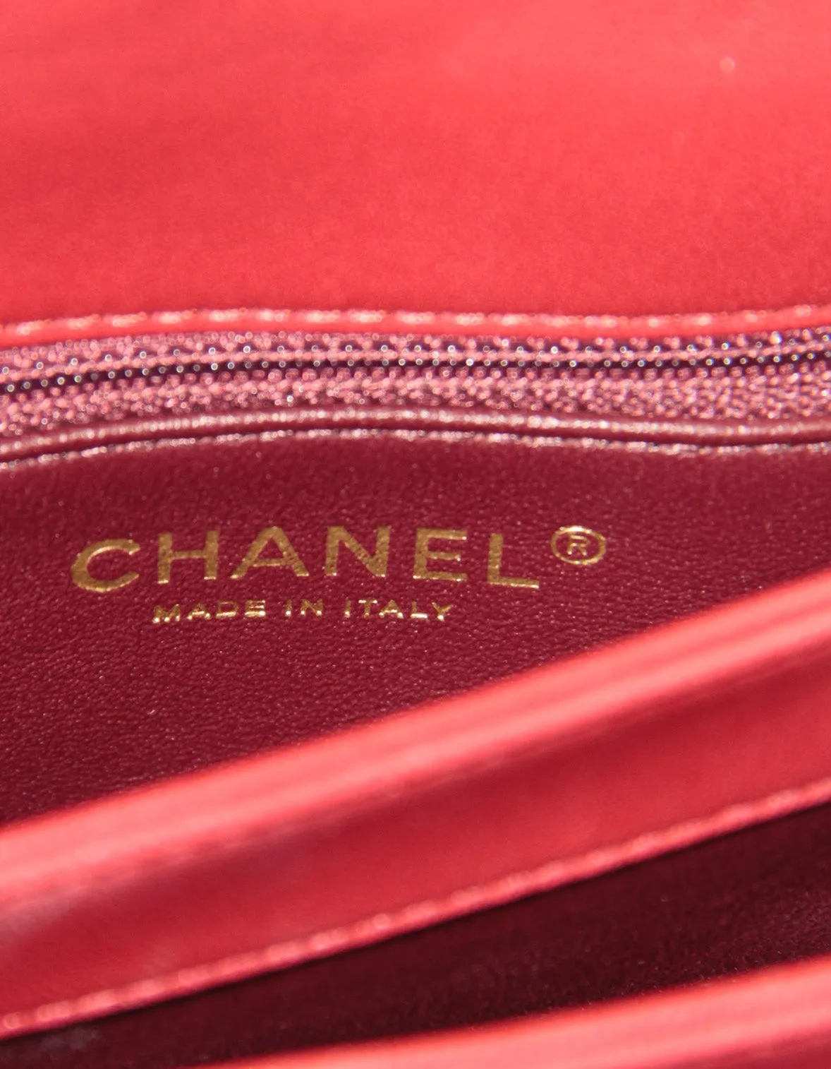 Chanel Burgundy Lambskin Quilted Trendy CC Dual Handle Flap Bag