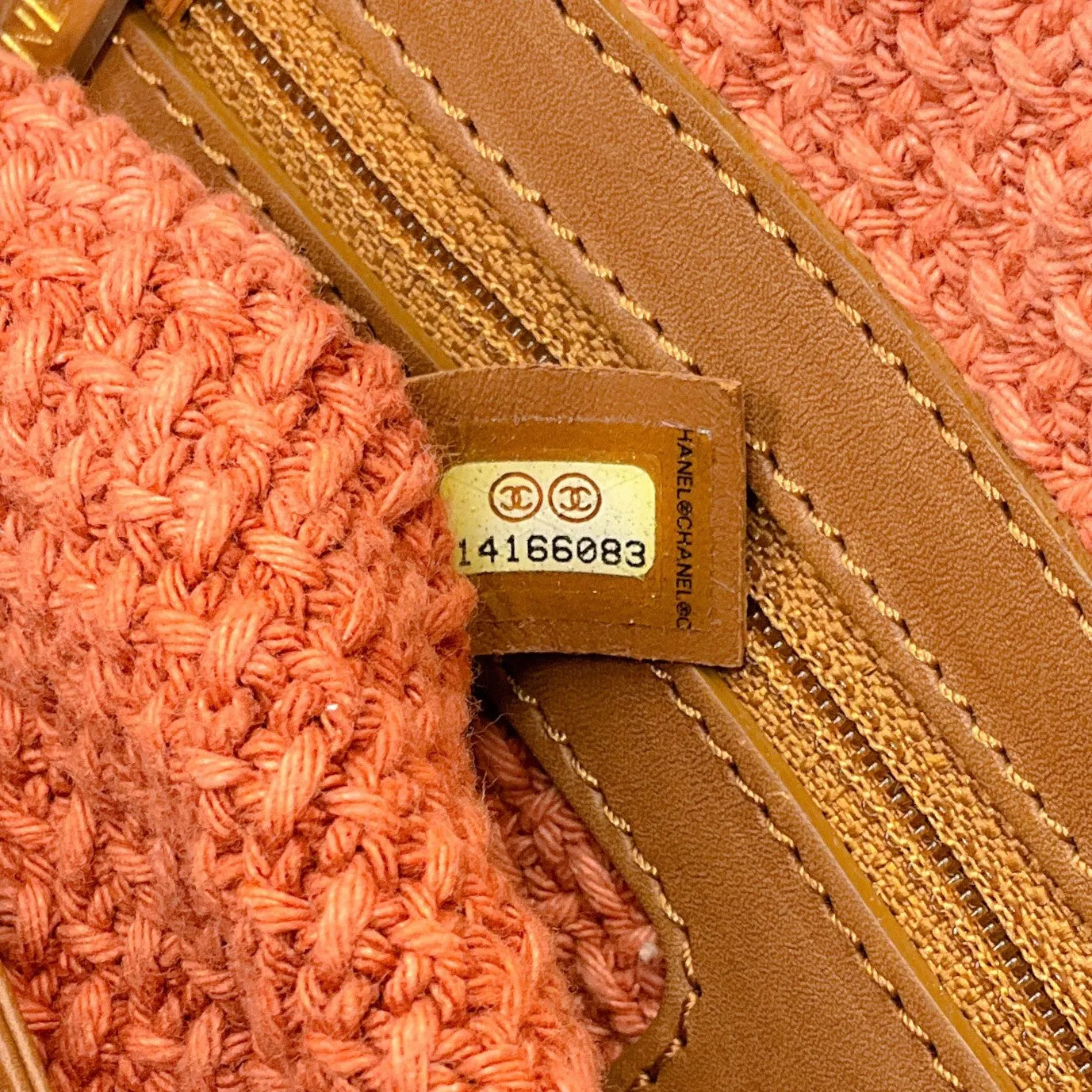 Chanel Woven Straw Large Mademoiselle Lock Tote