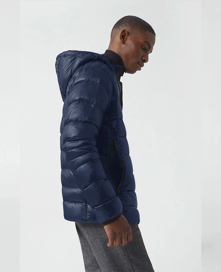 Crofton Down Hoody Black Label  Atlantic Navy