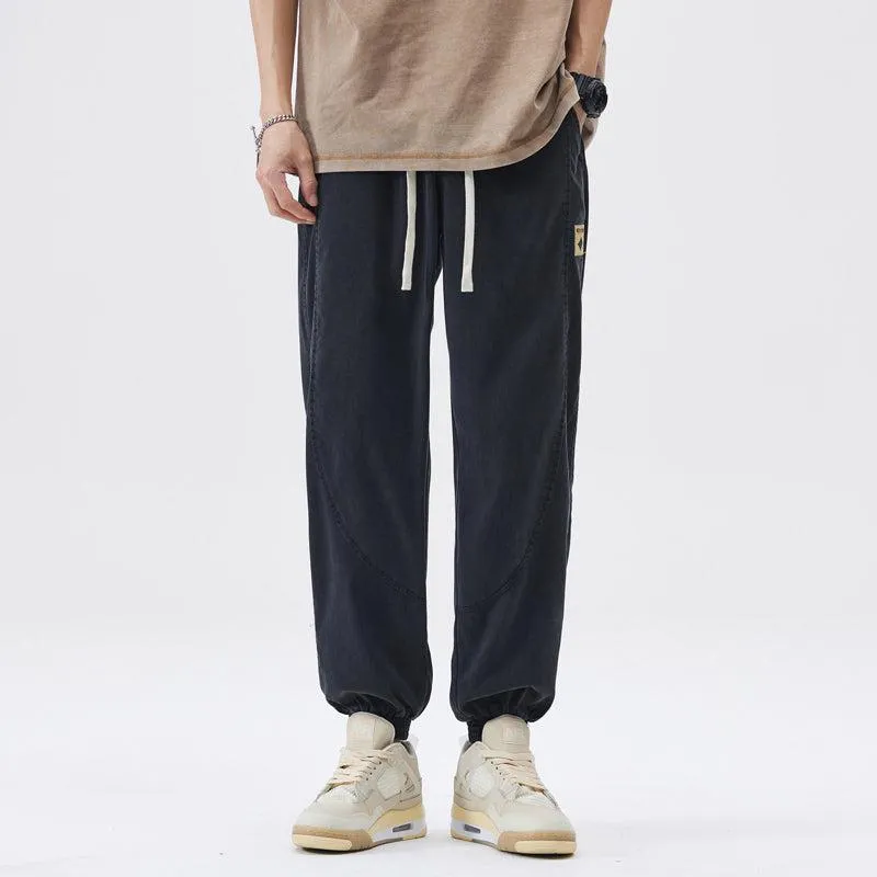 Drawstring Jogging Sweatpants