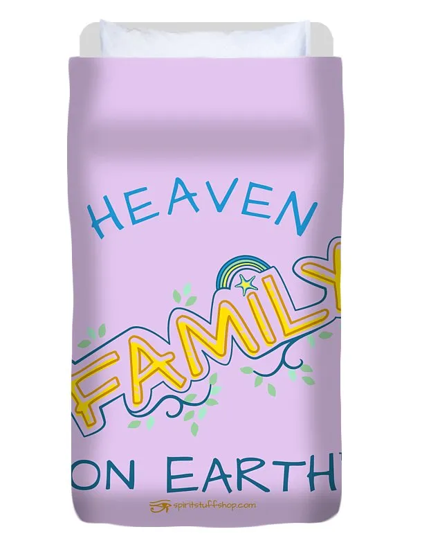 Family Heaven on Earth - Duvet Cover