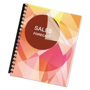 Fellowes® PET Ultra Clear Binding Covers, 5 mil, Clear, 11 x 8.5, Unpunched, 100/Pack