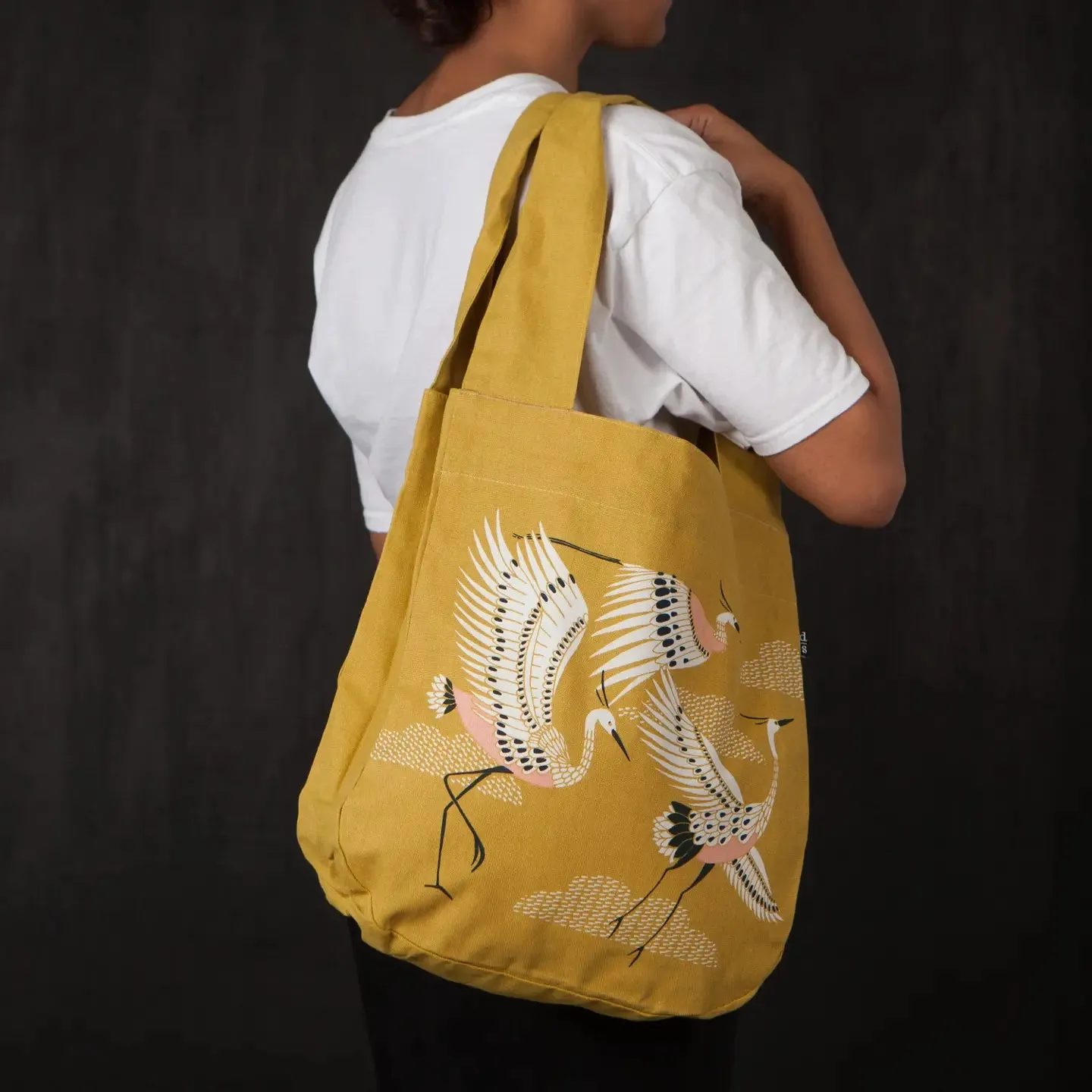 Flight of Fancy Tote Bag w/Extra Wide Handles