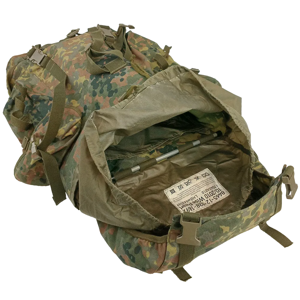 German Army Flecktarn Rucksack - Grade 2