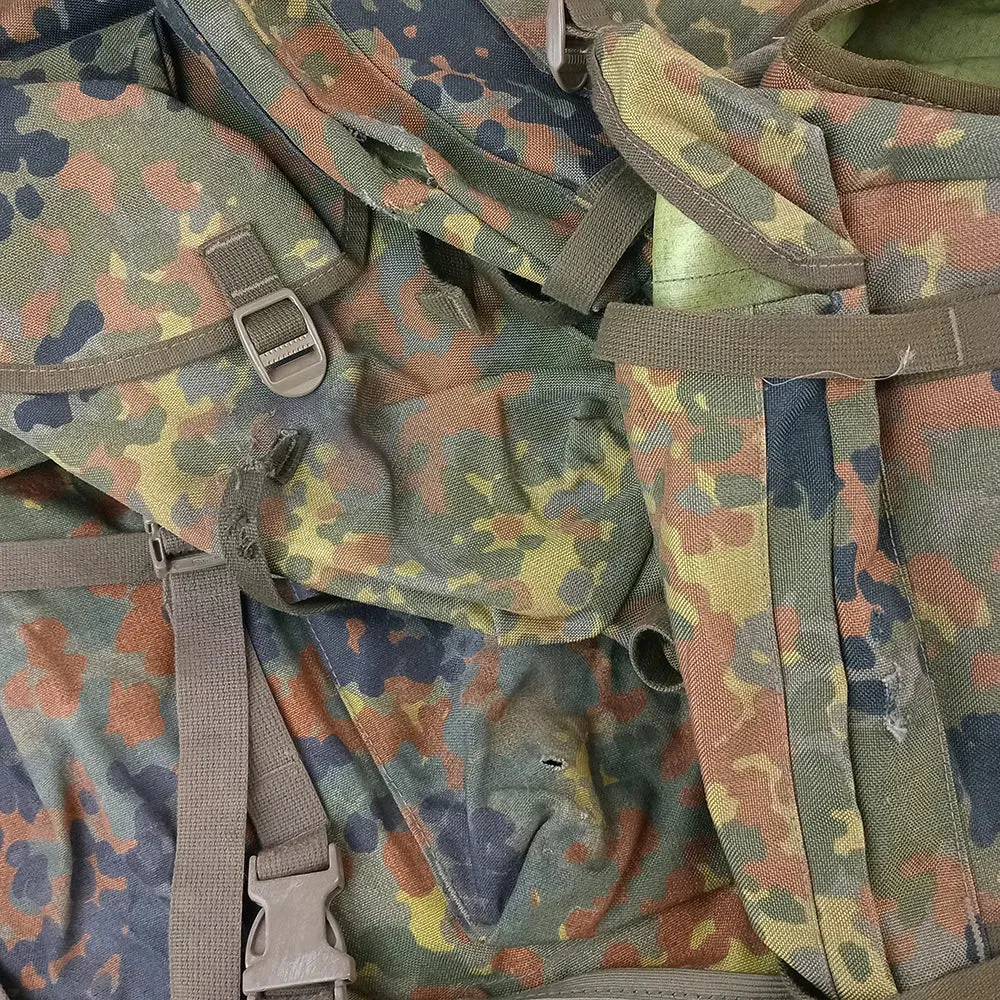 German Army Flecktarn Rucksack - Grade 2