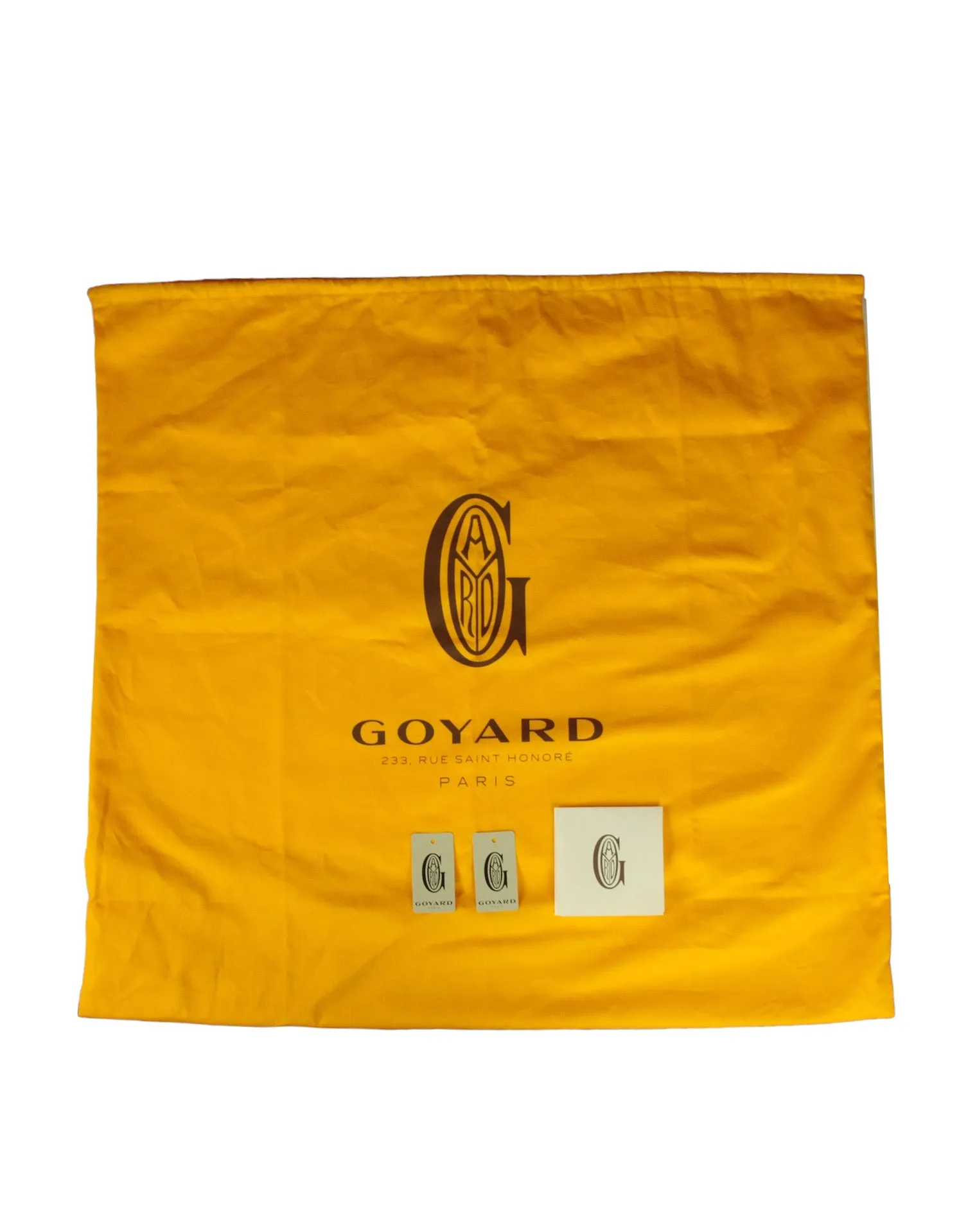 Goyard Black/Tan Goyardine Artois MM Tote