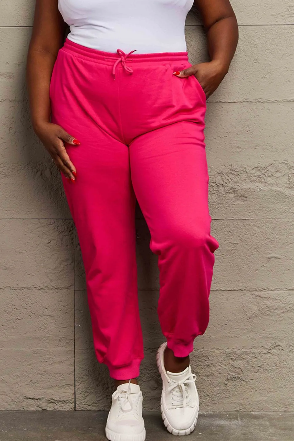 Joanna Full Size Drawstring Sweatpants