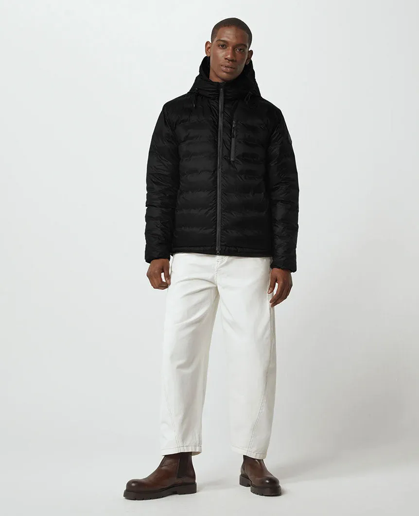 Lodge Down Hoody Black Label Black