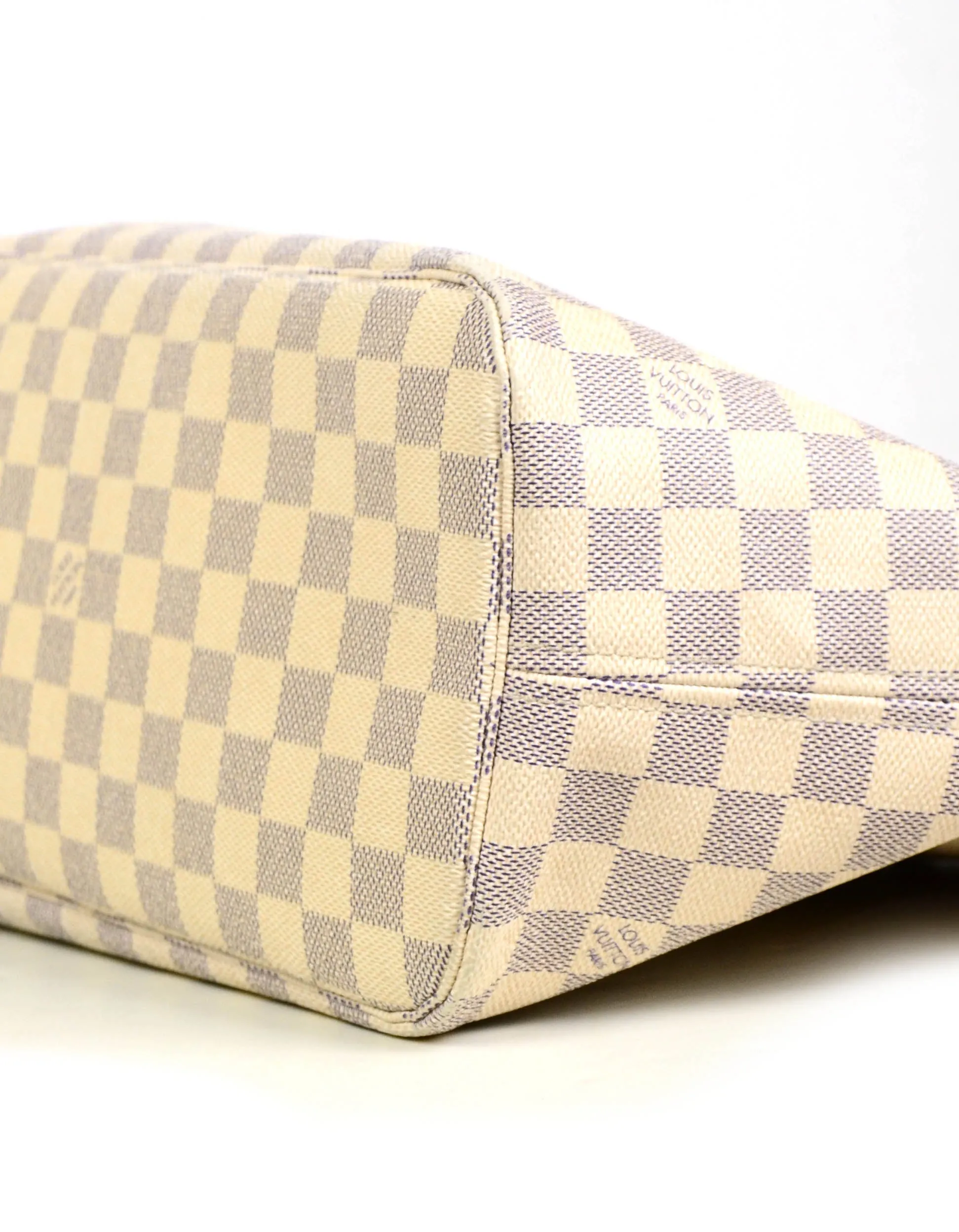 Louis Vuitton Damier Azur Neo Neverfull MM Tote Bag