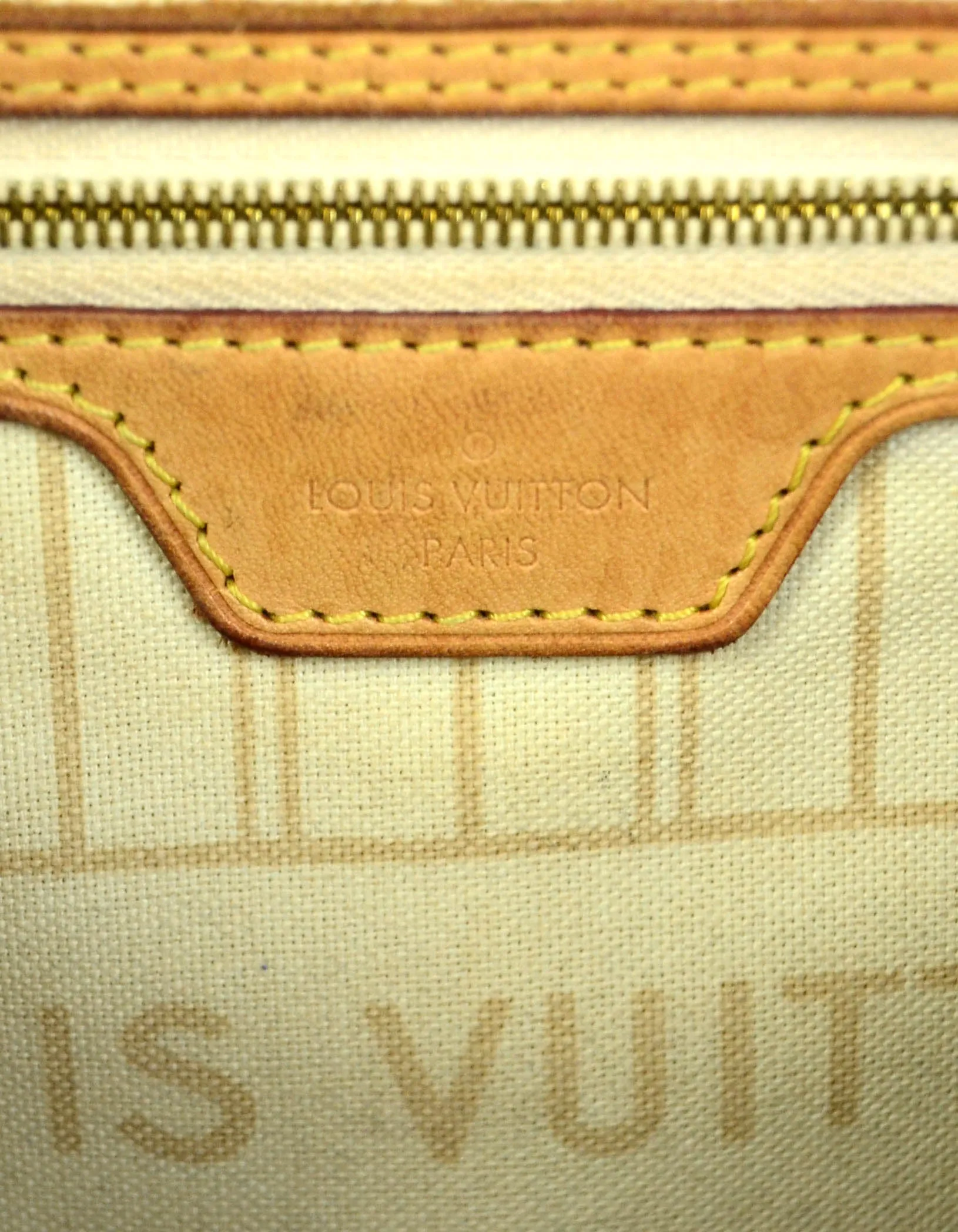 Louis Vuitton Damier Azur Neo Neverfull MM Tote Bag