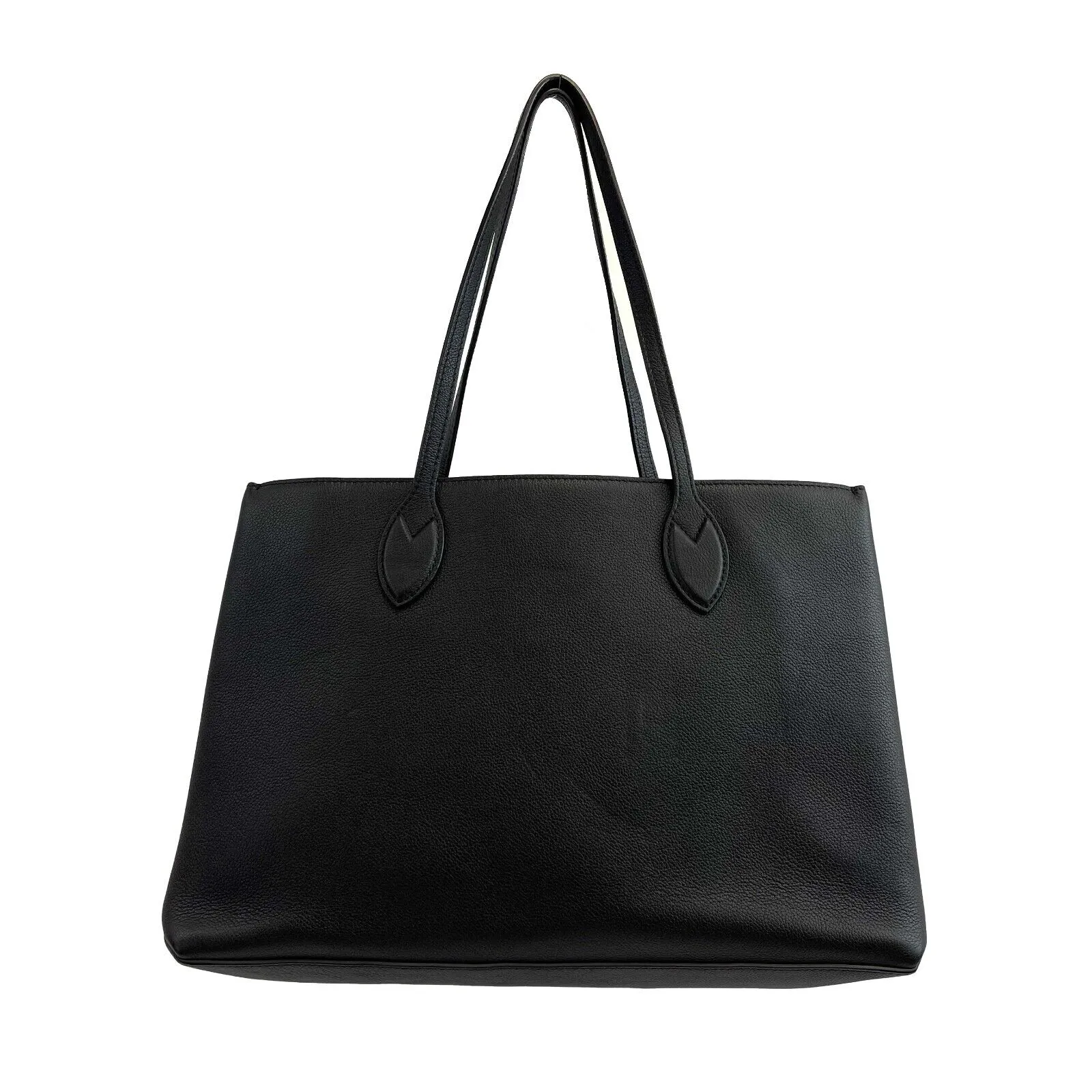 Louis Vuitton - NEW LV Lockme Shopper - Black Leather Shoulder Bag / Tote