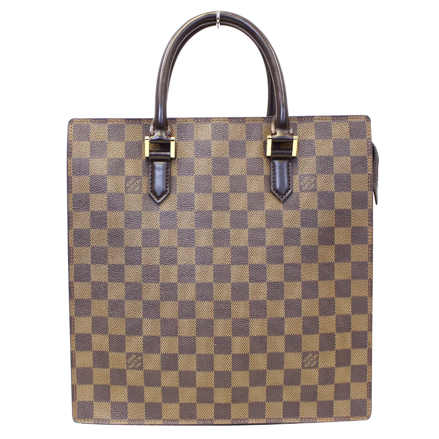 LOUIS VUITTON Venice Sac Plat Damier Ebene Tote Bag