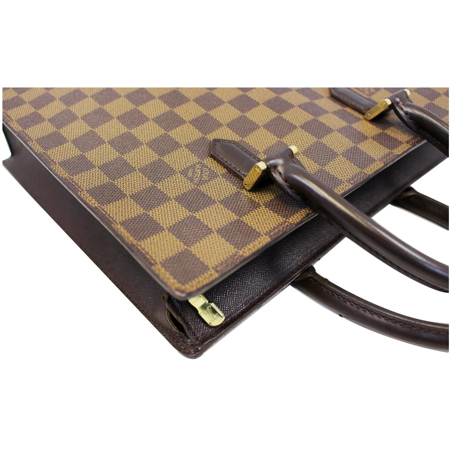 LOUIS VUITTON Venice Sac Plat Damier Ebene Tote Bag