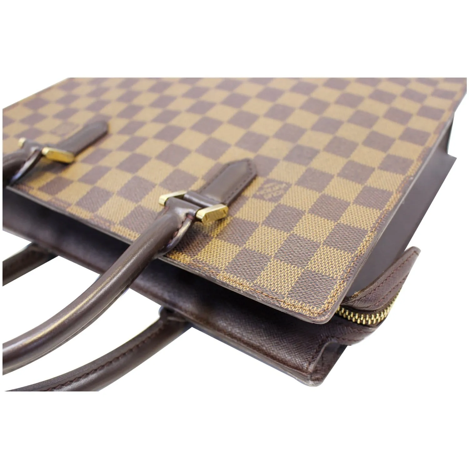 LOUIS VUITTON Venice Sac Plat Damier Ebene Tote Bag