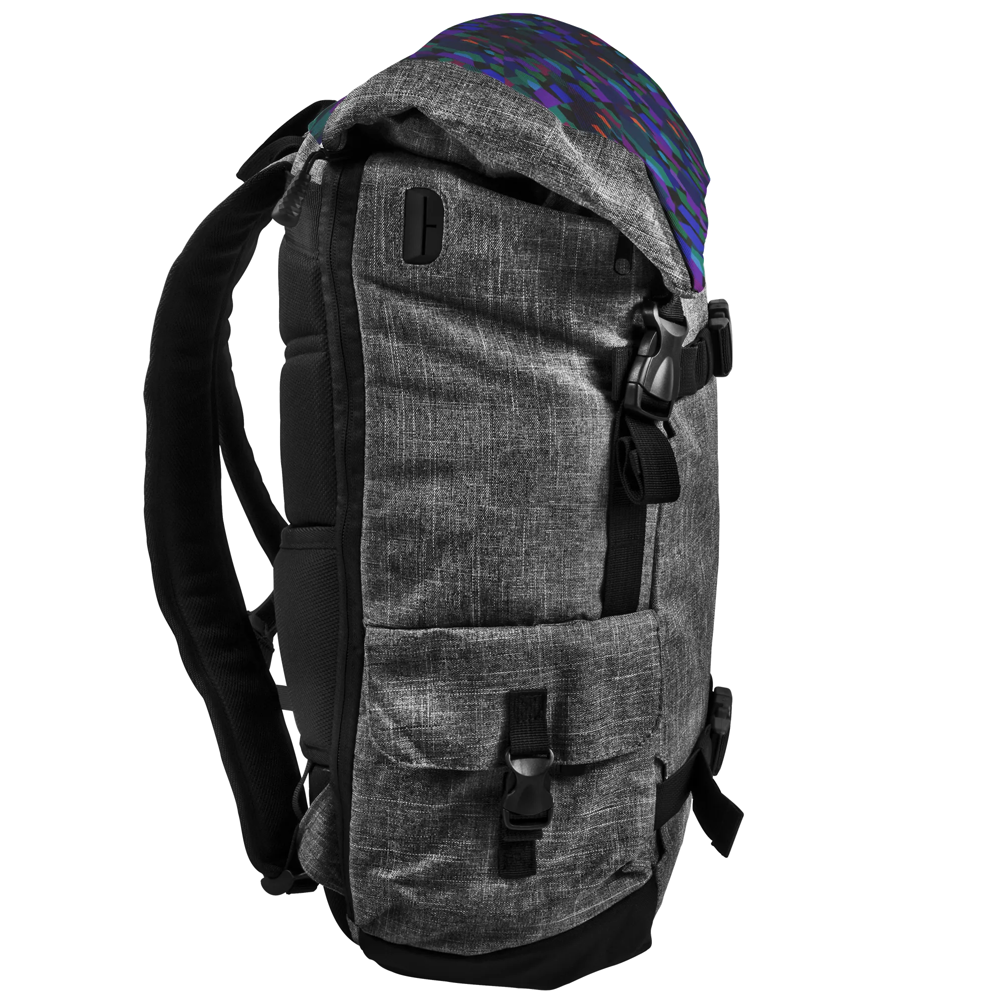 Luggage Factory Colorful Honeycomb Backpack