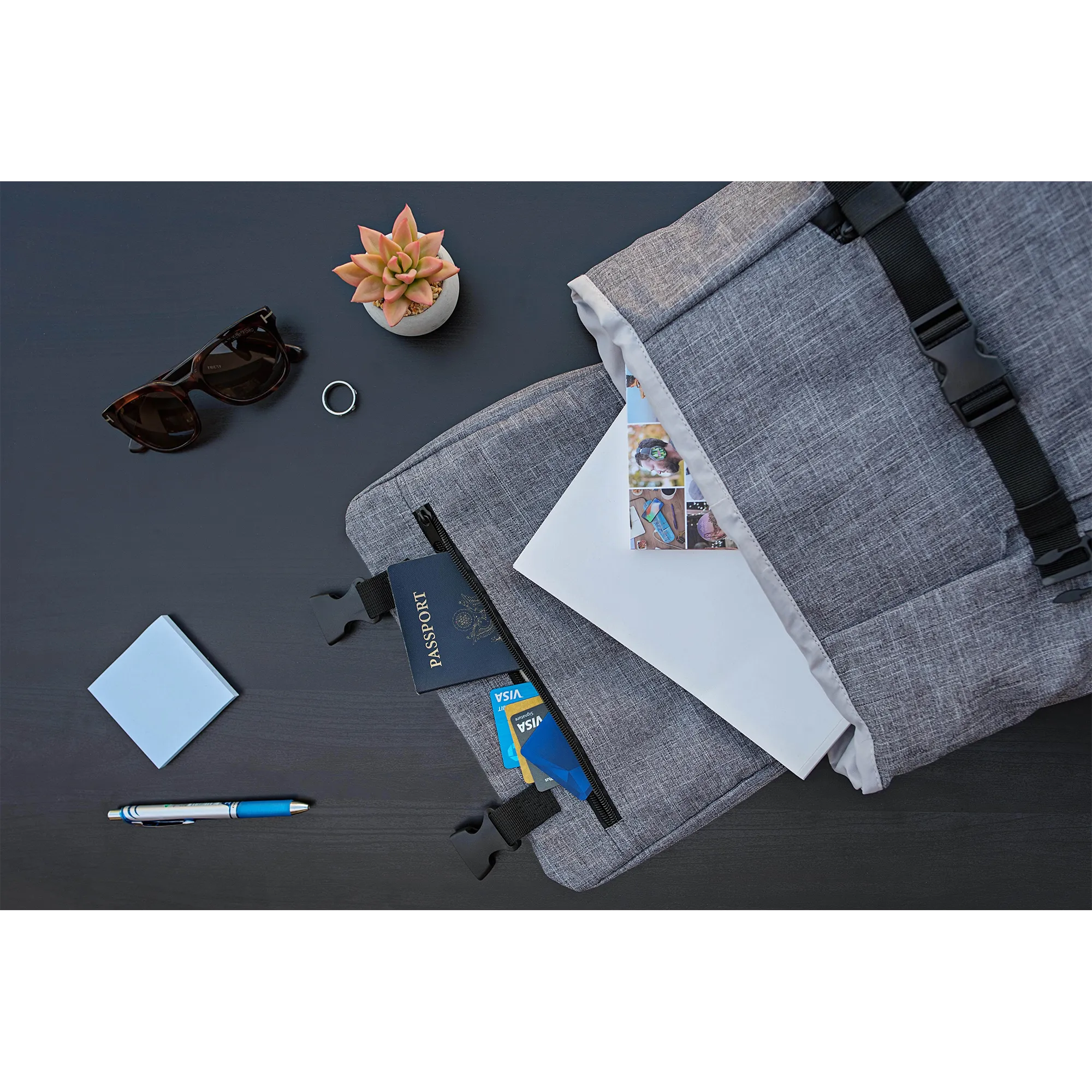 Luggage Factory Colorful Honeycomb Backpack