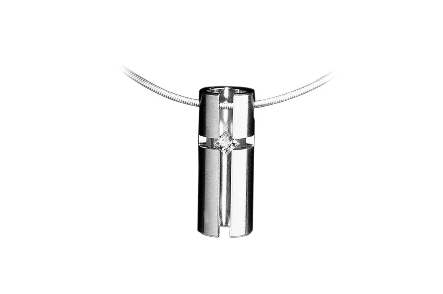 Mens Precision Stainless Steel Necklace