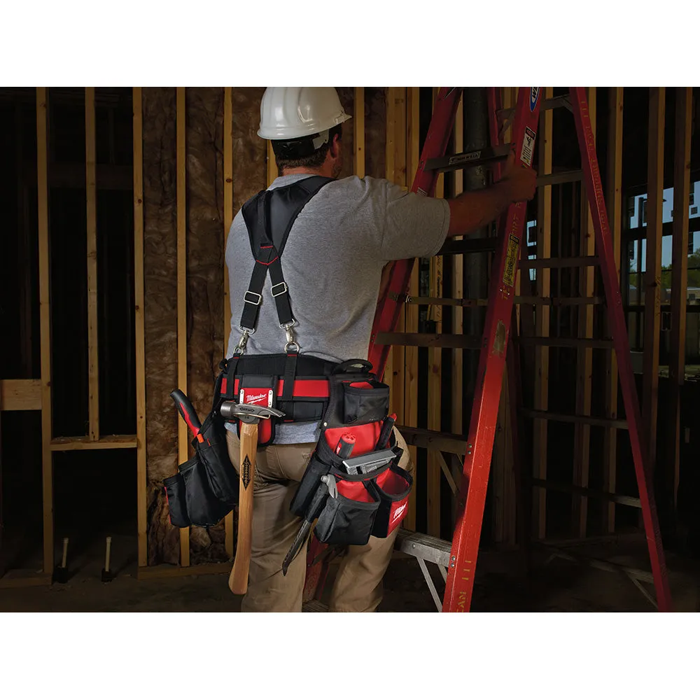 Milwaukee 48-22-8120 Contractor Work Belt w/ Suspension Rig