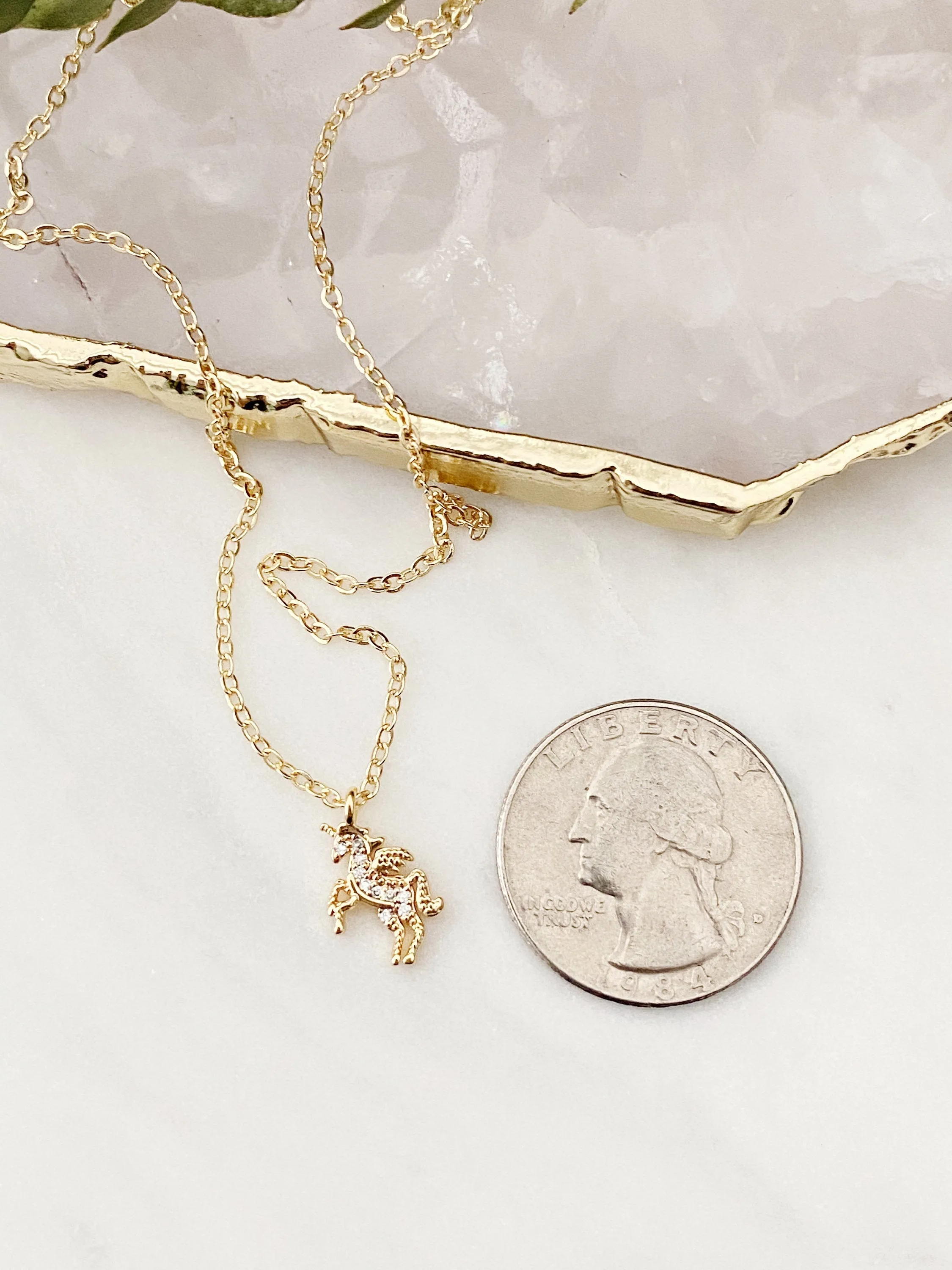 Mini Unicorn Necklace