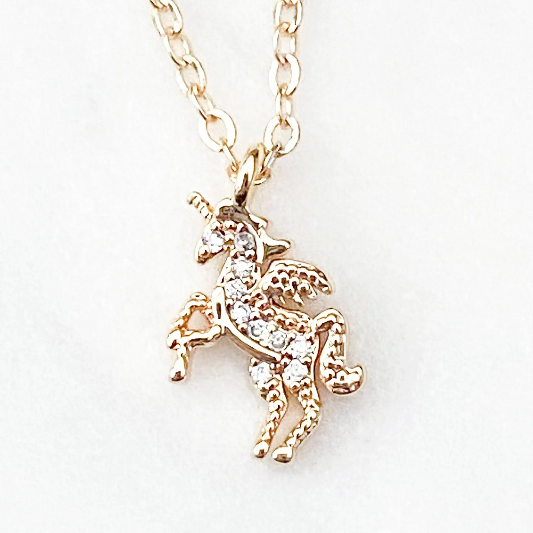 Mini Unicorn Necklace