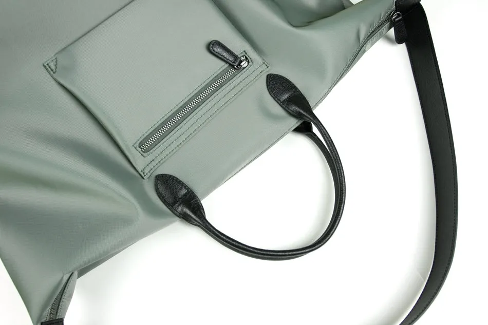Navy Womens Nylon Shoulder Totes Blue Womens Nylon Shoulder Handbag Nylon Handbag Bag for Ladies