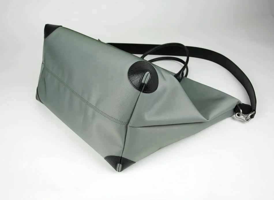 Navy Womens Nylon Shoulder Totes Blue Womens Nylon Shoulder Handbag Nylon Handbag Bag for Ladies