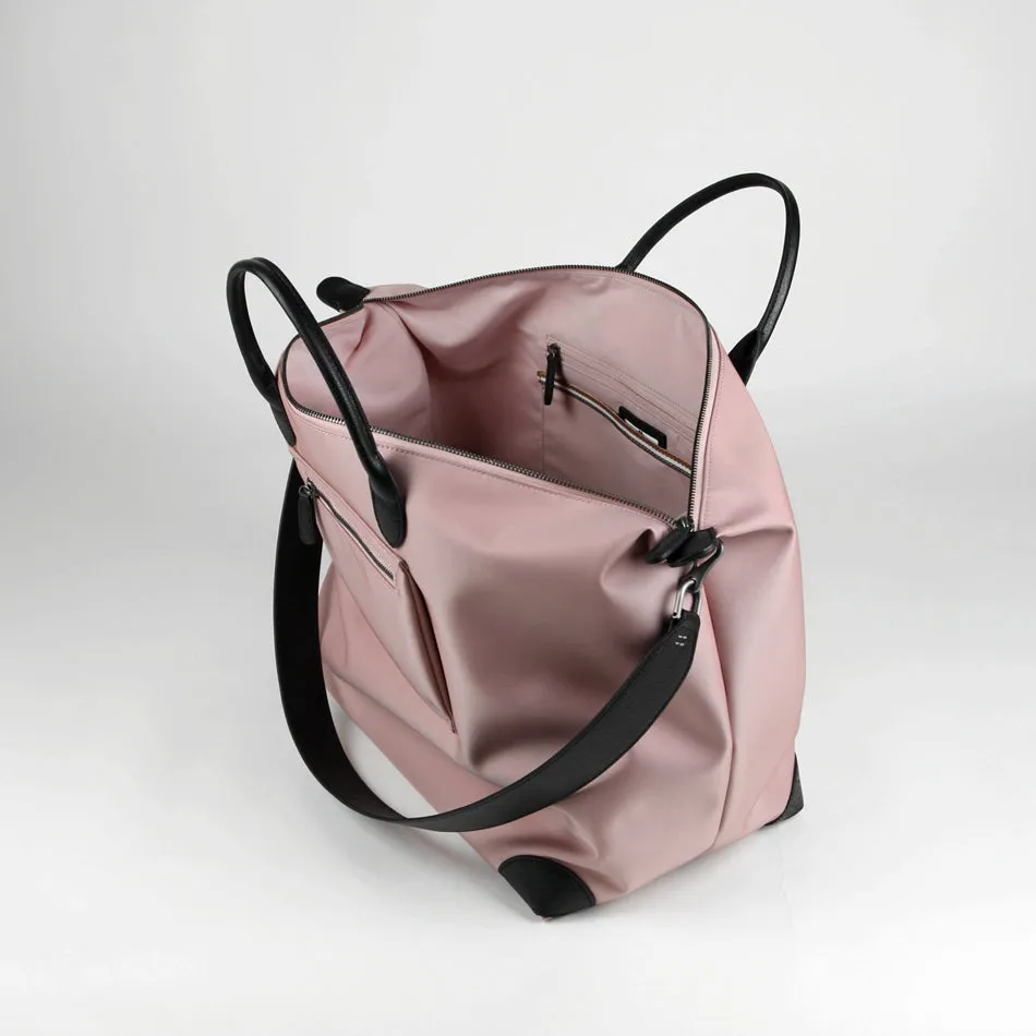Navy Womens Nylon Shoulder Totes Blue Womens Nylon Shoulder Handbag Nylon Handbag Bag for Ladies
