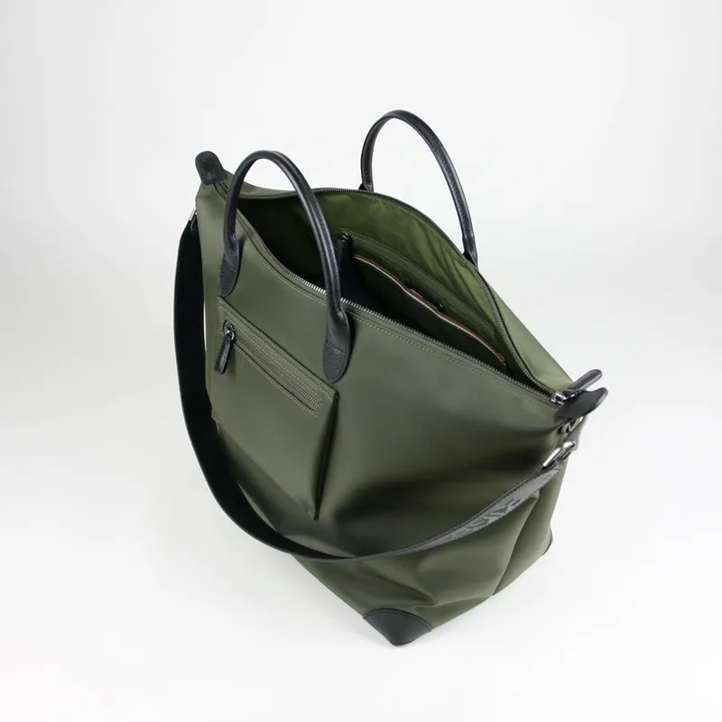 Navy Womens Nylon Shoulder Totes Blue Womens Nylon Shoulder Handbag Nylon Handbag Bag for Ladies