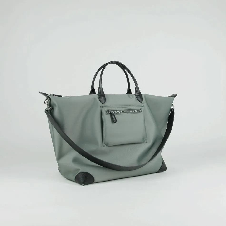 Navy Womens Nylon Shoulder Totes Blue Womens Nylon Shoulder Handbag Nylon Handbag Bag for Ladies