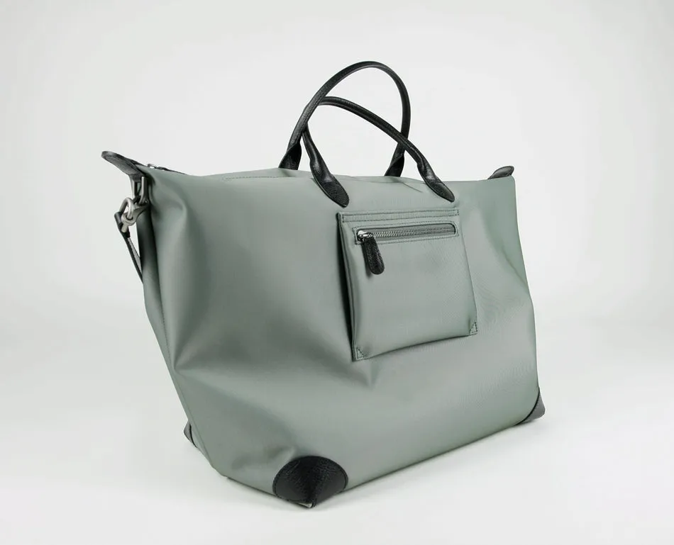 Navy Womens Nylon Shoulder Totes Blue Womens Nylon Shoulder Handbag Nylon Handbag Bag for Ladies