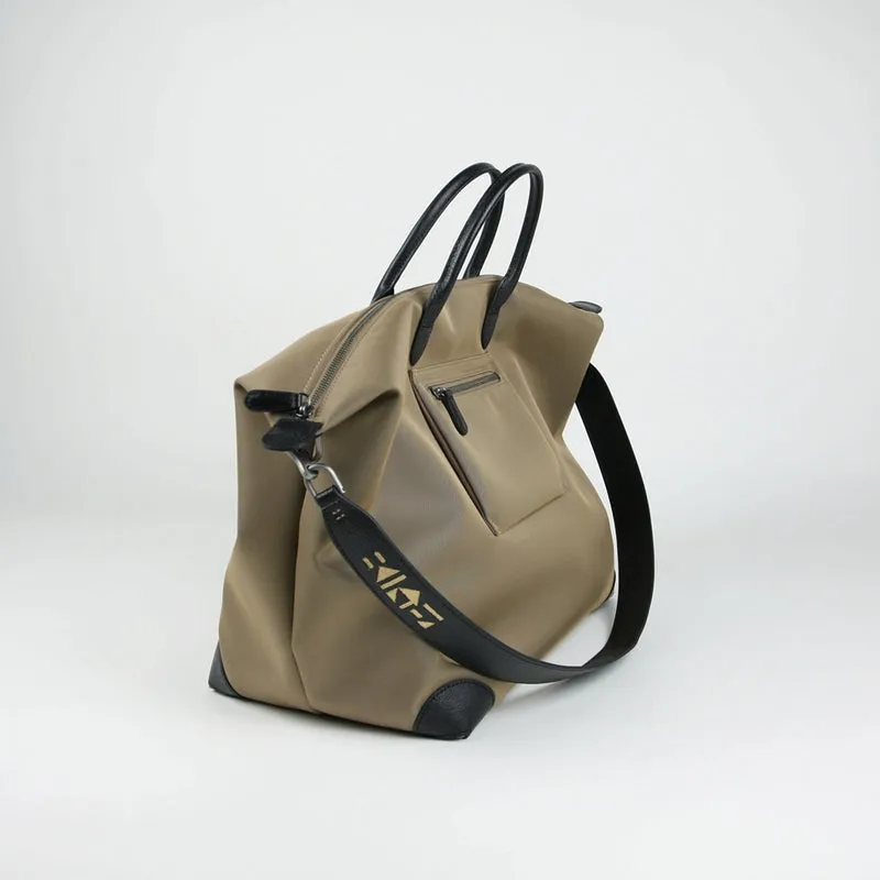 Navy Womens Nylon Shoulder Totes Blue Womens Nylon Shoulder Handbag Nylon Handbag Bag for Ladies